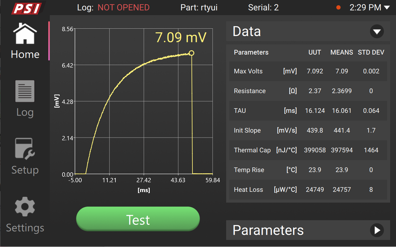Embedded Thermal Transient Test System